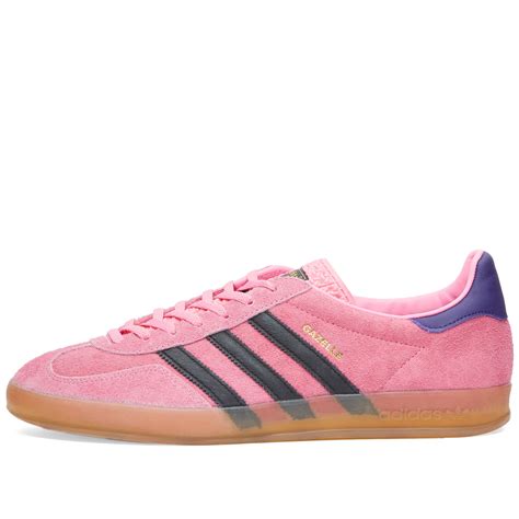 Adidas Gazelle Indoor Bliss Pink Core Black And Collegiate Purple End