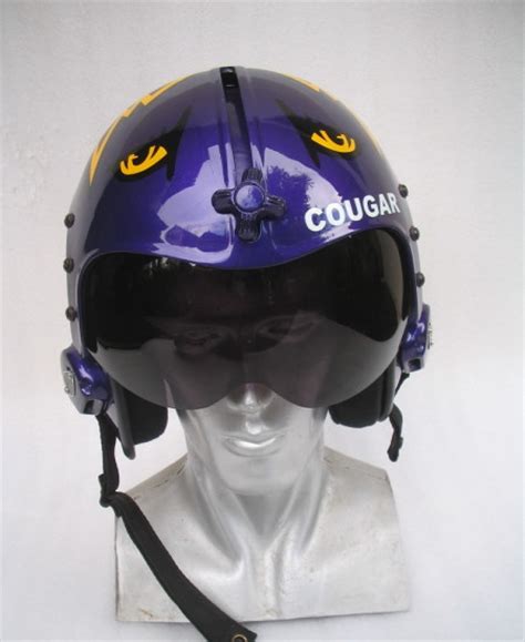 Top Gun Cougar Helmet The 1 Prop For Top Gun Movie Fan