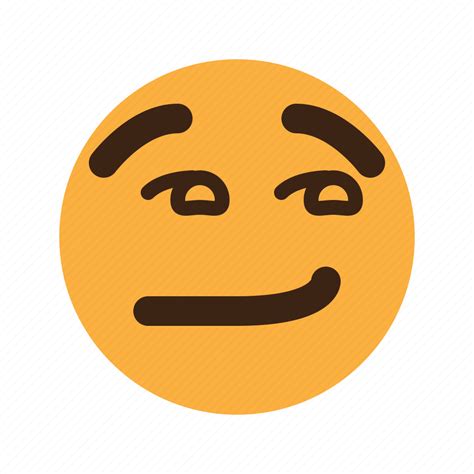Smiley Emoji Smirk Lennyface Emoticon Icon Download On Iconfinder
