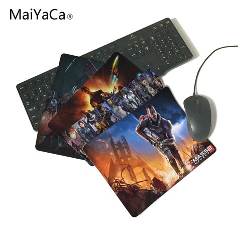 Maiyaca Mass Effect News Sell New Small Size Mouse Pad Non Skid Rubber