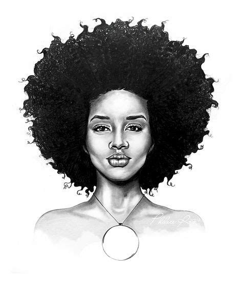 Philece R Medallion Female Face Drawing Black Women Art Drawings Of Black Girls