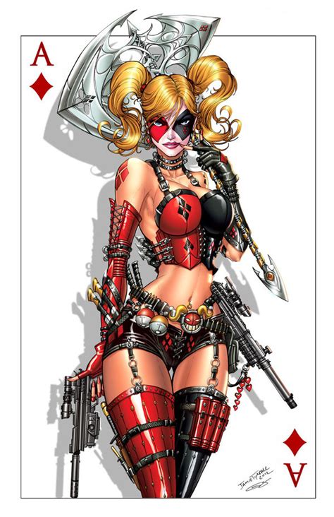 Read Harley Quinn Playing Cards Hentai Online Porn Manga