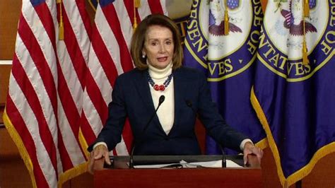 Nancy Pelosi Says Shes Not Denying Trump A Platform On State Of The