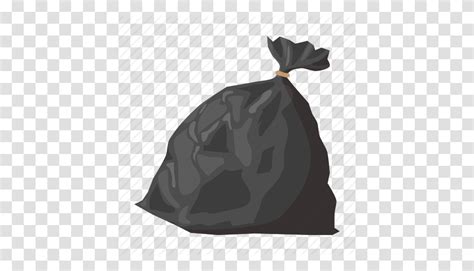 Bag Cartoon Dump Ecology Garbage Plastic Trash Icon Lamp Plastic Bag