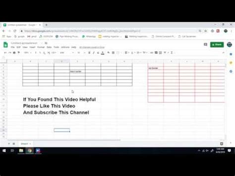 How To Change Cell Border Color In Google Sheet Youtube