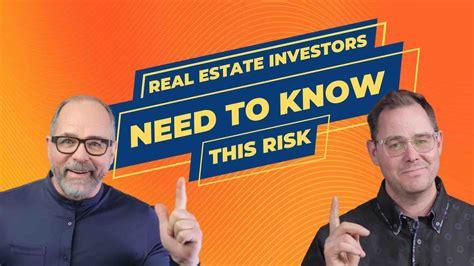 Real Estate Investors Need To Know The Risks Youtube