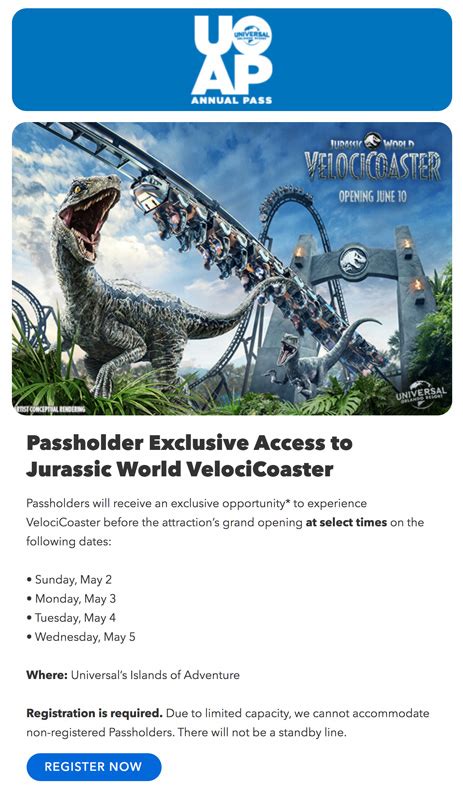 Jurassic World Velocicoaster Opening Date And Info Disney Tourist Blog