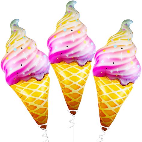 Buy Katchon Giant Ice Cream Balloon 37 Inch Pack Of 3 Ice Cream