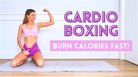 Cardio Boxing Workout Burn Calories And Tone Your Arms Youtube