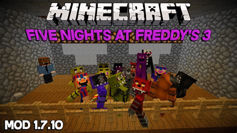 Minecraft Five Nights At Freddys Mod