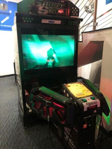 Sega Ghost Squad Deluxe Arcade Machine 47in Lcd Coin Op Ebay