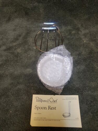 Pampered Chef Spoon Rest 1678 Ebay