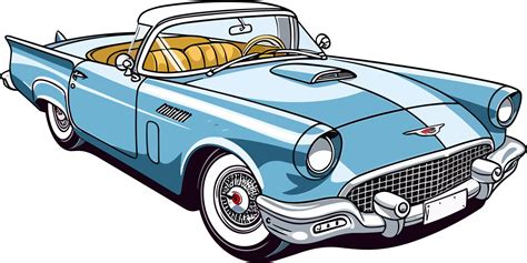 Vintage Classic Car Illustration 26427936 Png