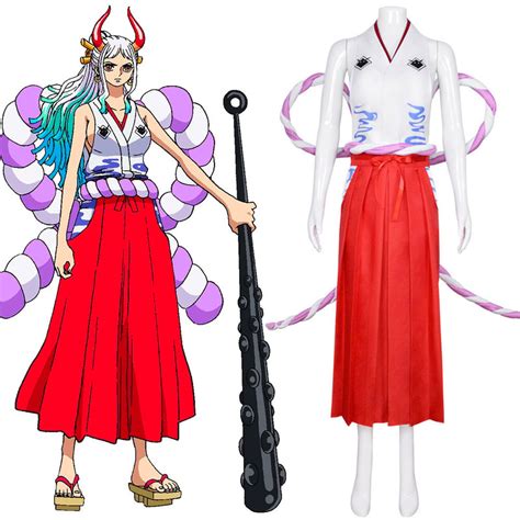 One Piece Yamato Cosplay Costume Outfits Halloween Carnival Party Suit