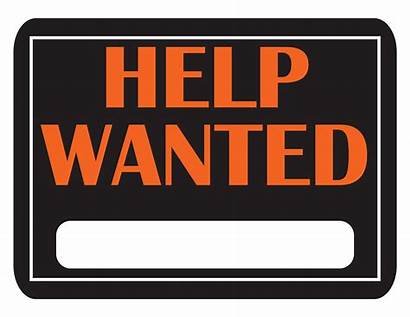 Wanted Help Sign Clipart Poster Job Clip