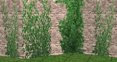 Mod The Sims Exterior Crawling Wall Ivy