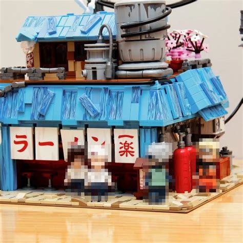 Ichiraku Ramen Noodle Shop Keeppley K20509 Modular Building With 2240