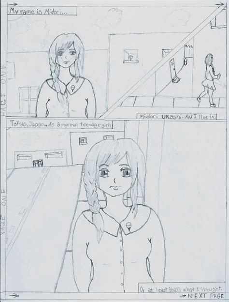 Anime Manga Sample Page 1 By Courtishlamb92 On Deviantart