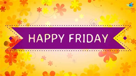 Happy Friday Wishes Brilliant Colourful Video Youtube