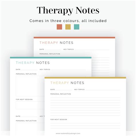 Therapy Session Notes Fillable Printable Pdf Mental Etsy Canada