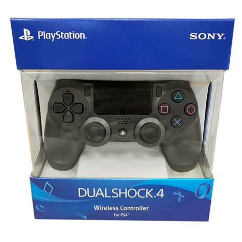 Dualshock 4 Black Steel New Controllers Playstation 4 Sony