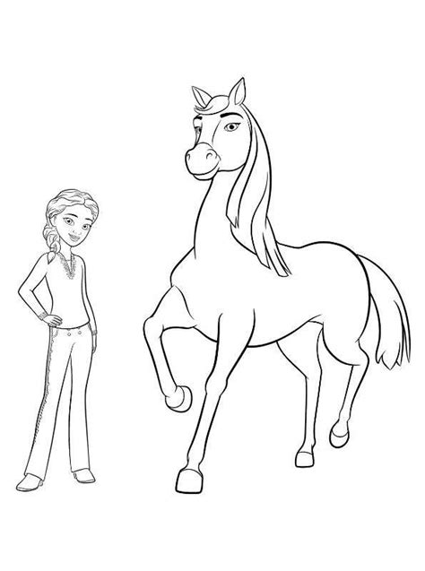 Watch spirit riding free show online full episodes for free. Kids-n-fun.com | Coloring page Spirit Riding Free Chica ...
