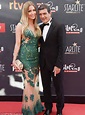 Antonio Banderas brings girlfriend Nicole Kimpel to Platino Awards in ...