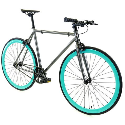 Golden Cycles Fixed Gear Bike Steel Frame Fixie With Deep V Rims