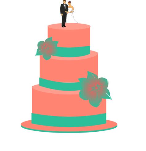 Wedding Cake Clip Art At Vector Clip Art Online Royalty