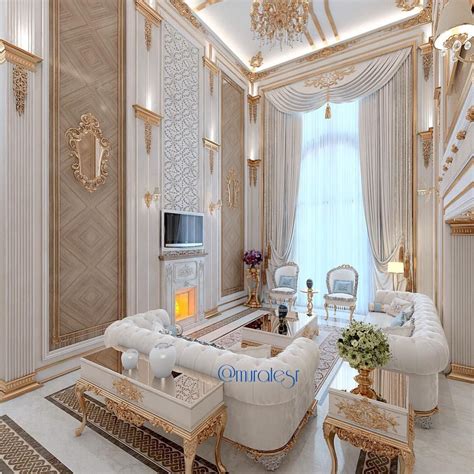 White And Gold Living Room Incredible Interiors Pinterest Living