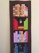 BOOKCASE QUILT Skinny Wall Hanging - Etsy | Book quilt, Quilt display ...