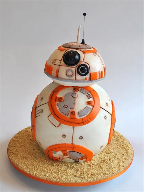 Bb 8 Star Wars Cake So Happy The Birthday Party Hopes Sweet