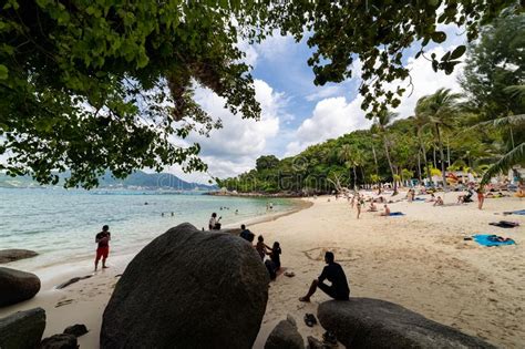 Paradise Beach In Phuket Thailand Famous Tourist Attraction Tropical