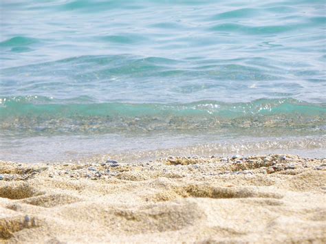 Meer Sand Blau Kostenloses Foto Auf Pixabay