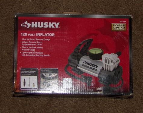 Husky 120 Volt Inflator Model 365 164 Ebay