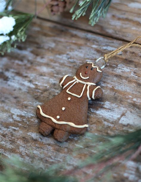 Gingerbread Ornament Traditional Girl The Weed Patch