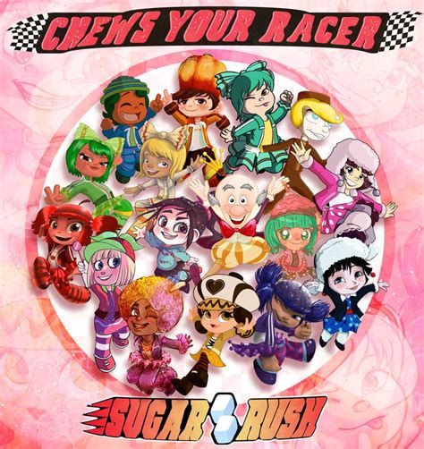 Sugar Rush Racers Collab By Zimeta On Deviantart Disney Character