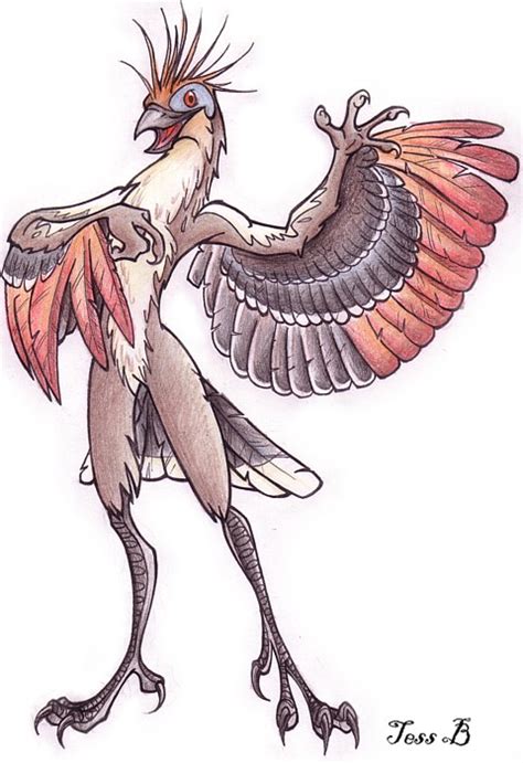 My Hoatzin Anthro By F0xyme On Deviantart