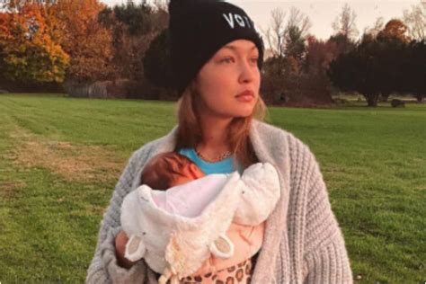 Min Young Reveal Gigi Hadid Shares Adorable Pics With Baby Daughter