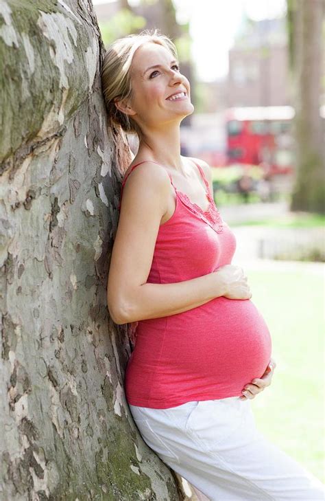 Happy Pregnant Woman Photograph By Ian Hootonscience Photo Library