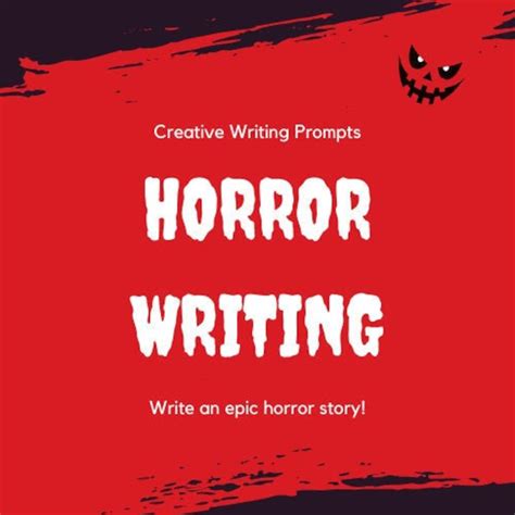 Horror Writing Prompts Etsy