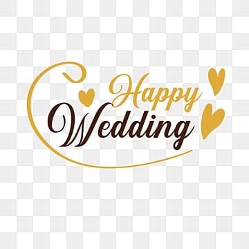 Happy Wedding PNG Transparent Images Free Download Vector Files Pngtree