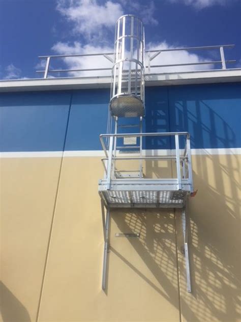 Caged Ladders Durable And Safe Aluminium Ladders Melbourne