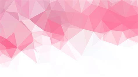 Free Abstract Pink And White Polygon Pattern Background Illustration