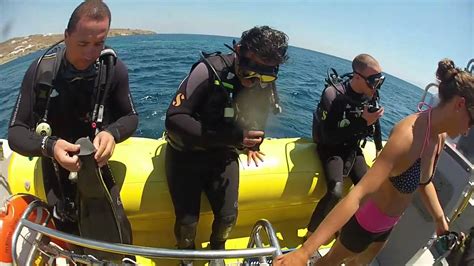 diving on mykonos greece mykonos dive center 5 padi youtube