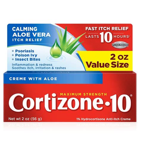 Cortizone 10 Anti Itch Creme 2 Oz Anti Itch Anti Itch Cream