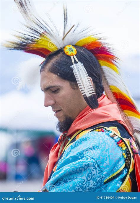 Prisioneiro De Guerra Wow Do Tribo Do Paiute Imagem De Stock Editorial