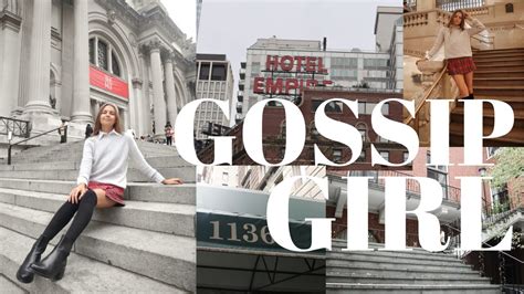 GOSSIP GIRL GUIDE TO NYC Upper East Side YouTube