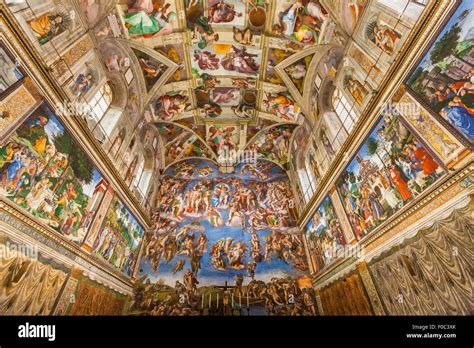 Sistine Chapel Apostolic Palace Vatican Museum Vatican City Rome Italy