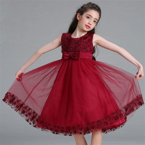 12 Colors Girls Dress Sleeveless Children Clothing Princess Dresses